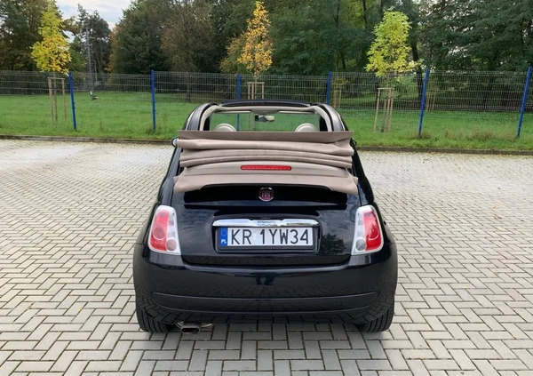 Fiat 500 cena 24900 przebieg: 101800, rok produkcji 2013 z Kraków małe 191